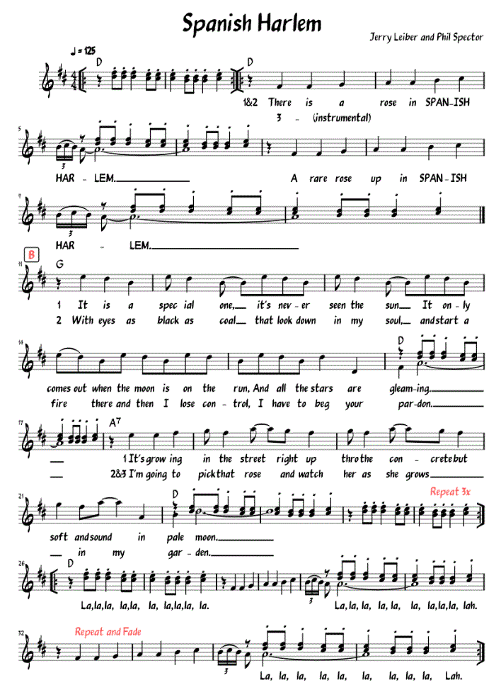 Sheet Music